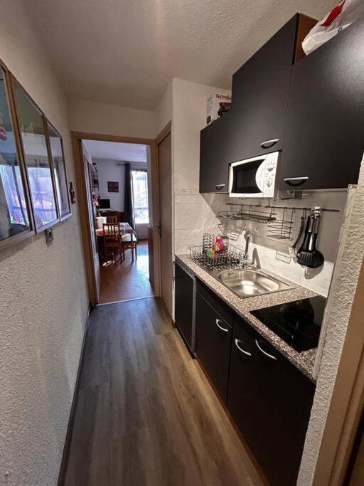 Confortable Appartement, Panorama Sud, Vue Montagne Allos Bagian luar foto